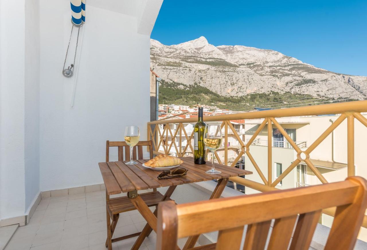 מאקרסקה Vista Mare Apartment - 3 Bedroom, Sea View מראה חיצוני תמונה